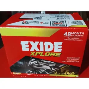 Exide Xplore 2-Wheeler battery - XLTZ4A 12V 4Ah Super Sealed VRLA Motorcycle Battery (48 Months Warranty)